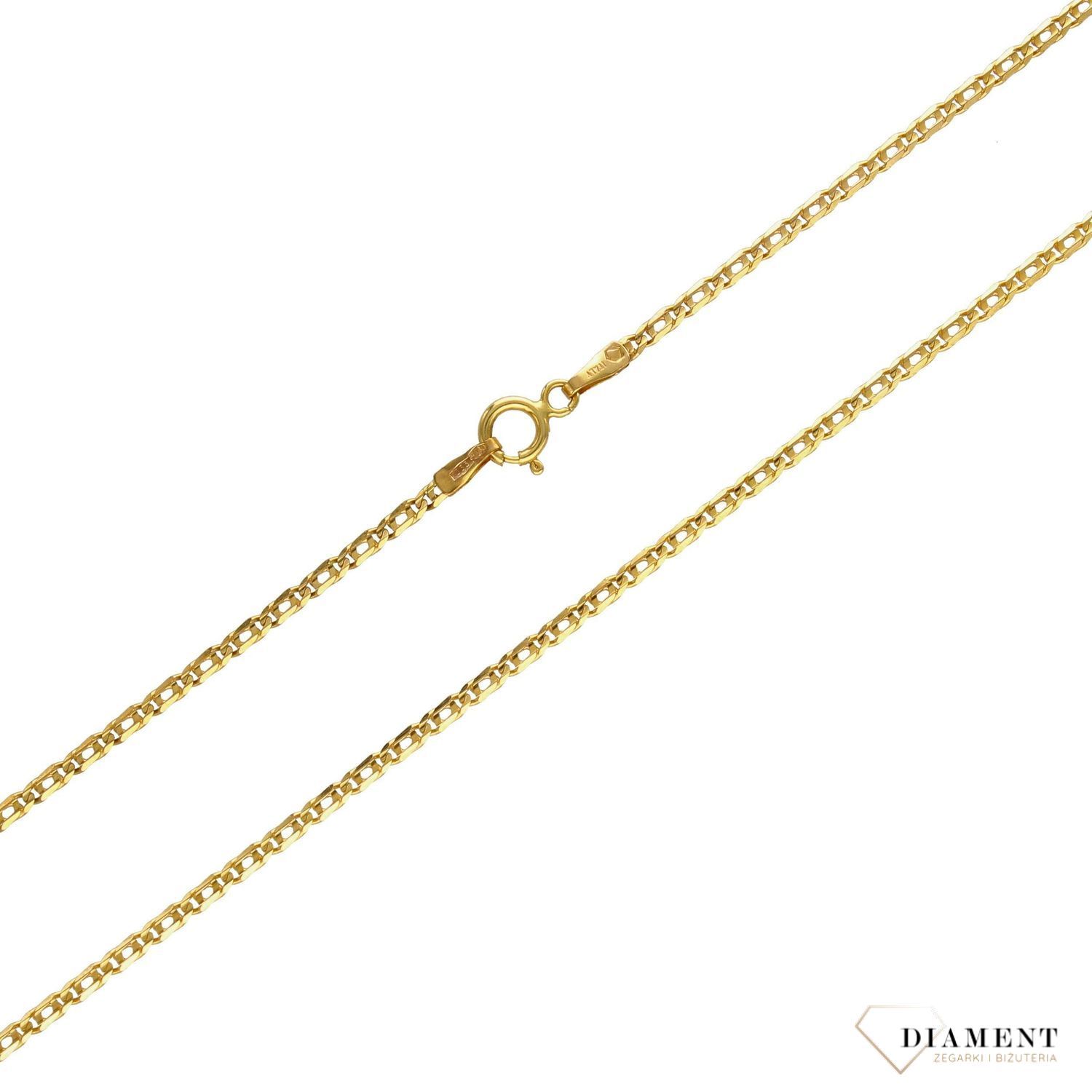 Złoty łańcuszek 333 o szerokości 2 mm DIA-LAN-1476-333 2mm (2).jpg